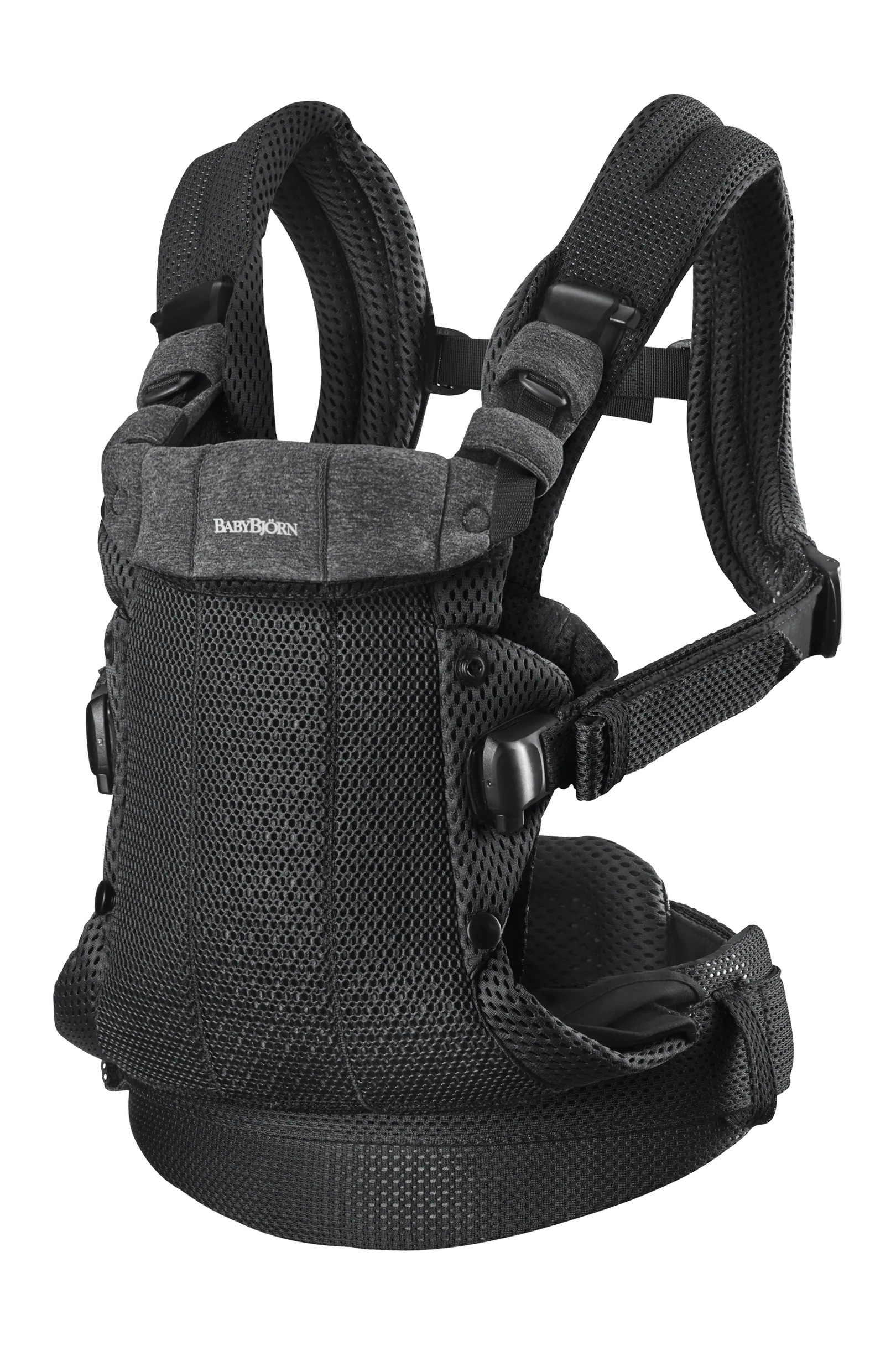 Бебешка Ергономична Раница Harmony, Mesh 3d, Black Babybjörn