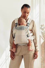 Бебешка Ергономична Раница Harmony, Mesh 3d, Cream Babybjörn