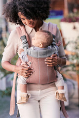 Бебешка Ергономична Раница Harmony, Mesh 3d, Dusty Pink Babybjörn