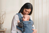 Бебешка Ергономична Раница Harmony, Woven, Blue Melange Babybjörn