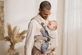 Бебешка Ергономична Раница Harmony, Woven, Light Beige Melange Babybjörn