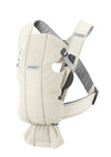 Бебешка Ергономична Раница Mini, Mesh 3d, Cream Babybjörn