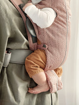 Бебешка Ергономична Раница Mini, Mesh 3d, Dusty Pink Babybjörn