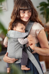 Бебешка Ергономична Раница Mini, Mesh 3d, Grey Babybjörn