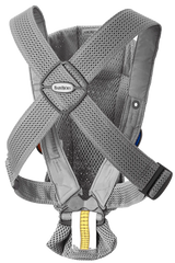 Бебешка Ергономична Раница Mini, Mesh 3d, Grey Babybjörn