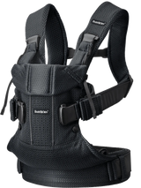 Бебешка Ергономична Раница One, Air Mesh 3d, Black Babybjörn