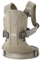 Бебешка Ергономична Раница One, Air Mesh 3d, Grey Beige Babybjörn
