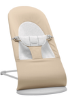 Бебешки Шезлонг Balance Soft Cotton Jersey Beige Grey Woven Jersey Babybjörn