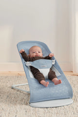 Бебешки Шезлонг Balance Soft Mesh Sky Blue White Babybjörn