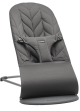 Бебешки Шезлонг Bliss Anthracite (woven, Petal Quilt) Babybjörn