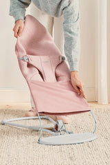 Бебешки Шезлонг Bliss Jersey 3d Light Pink Babybjörn