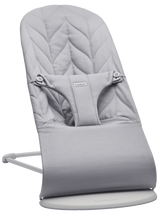 Бебешки Шезлонг Bliss Light Grey (woven, Petal Quilt, Cotton) Babybjörn