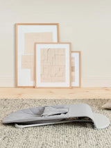 Бебешки Шезлонг Bliss Light Grey (woven, Petal Quilt, Cotton) Babybjörn