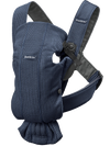Бебешко Кенгуру Mini, Mesh 3d, Navy Blue Babybjörn
