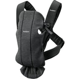 Бебешко Кенгуру Mini, Jersey 3d, Charcoal Grey Babybjörn