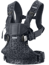 Бебешка Ергономична Раница One, Air Mesh 3d, Anthracite Leopard Babybjörn