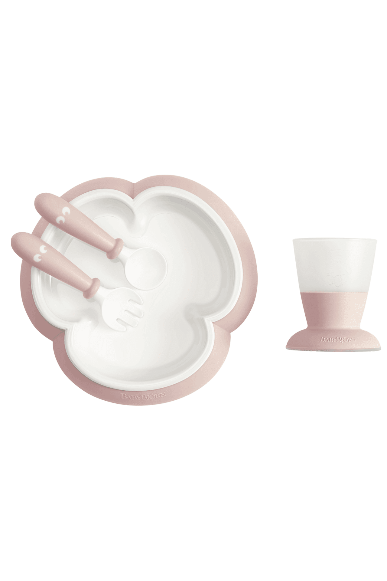 Комплект За Хранене Powder Pink Babybjörn