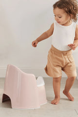 Детско Гърне Potty Chair Powder Pink White Babybjörn