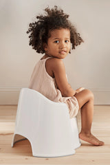 Детско Гърне Potty Chair White Grey Babybjörn
