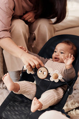 Играчка За Бебешки Шезлонг Googly Eyes Black & White Babybjörn