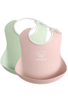 Силиконов Лигавник Powder Green Powder Pink 2 Бр. Babybjörn