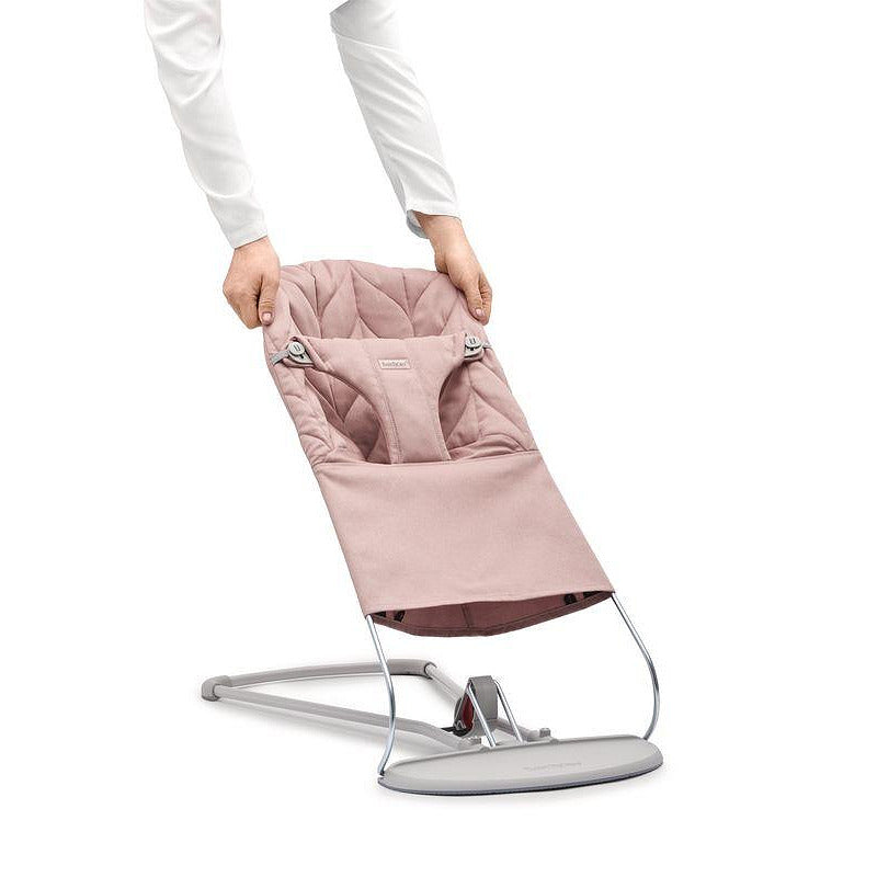 Текстилна Подложка За Шезлонг Woven, Petal Quilt, Dusty Pink Babybjörn