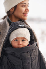 Зимно Покривало За Ергономична Раница Black Babybjörn