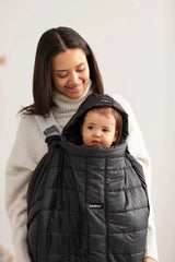 Зимно Покривало За Ергономична Раница Black Babybjörn