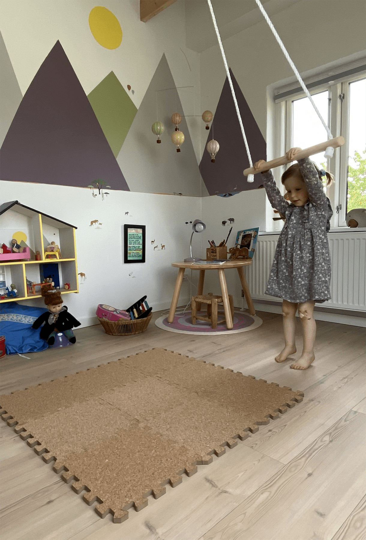 Covoraș de joacă Babydan Soft Cork Puzzle 