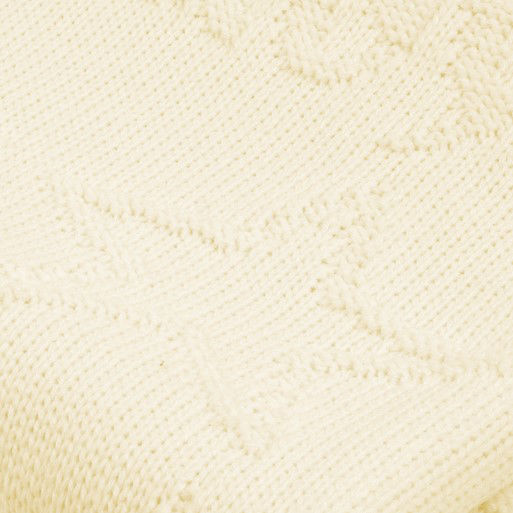 Бебешко Одеяло 75x100 См Звезда Екрю Babymatex