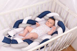 Обиколник За Бебешко Легло 200 См (син Сив) 0357 42 47 Babymatex