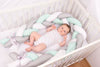 Ограничител Обиколник За Легло 200 См (бял Сив Зелен) 0357 1 42 33 Babymatex