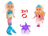 Baby's Детска Кукла Русалка С Аксесоари 15.5см 41025 Baby's Happiness