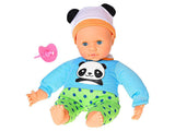 Baby's Детска Мека Кукла Бебе 38см Със Звук 34377 Baby's Happiness