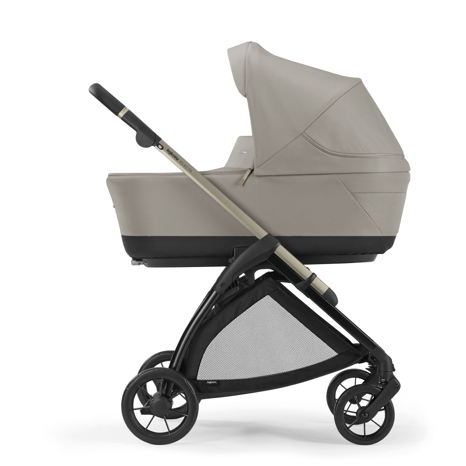 Бебешка Количка 2 В 1 Inglesina System Duo Electa - Battery Beige/Iridium Black --- BebeMama