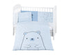 Бебешки Спален Комплект 6 Части 60/120 Bear With Me Blue
