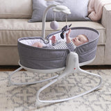 Музикален Шезлонг 3в1 Rocker Napper Grey 0м+ Tiny Love