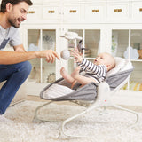 Музикален Шезлонг 3в1 Rocker Napper Grey 0м+ Tiny Love