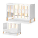 Бебешко Креватче Kinderkraft Nico Без Матрак, Бяло - Легла - KinderKraft - BebeMama