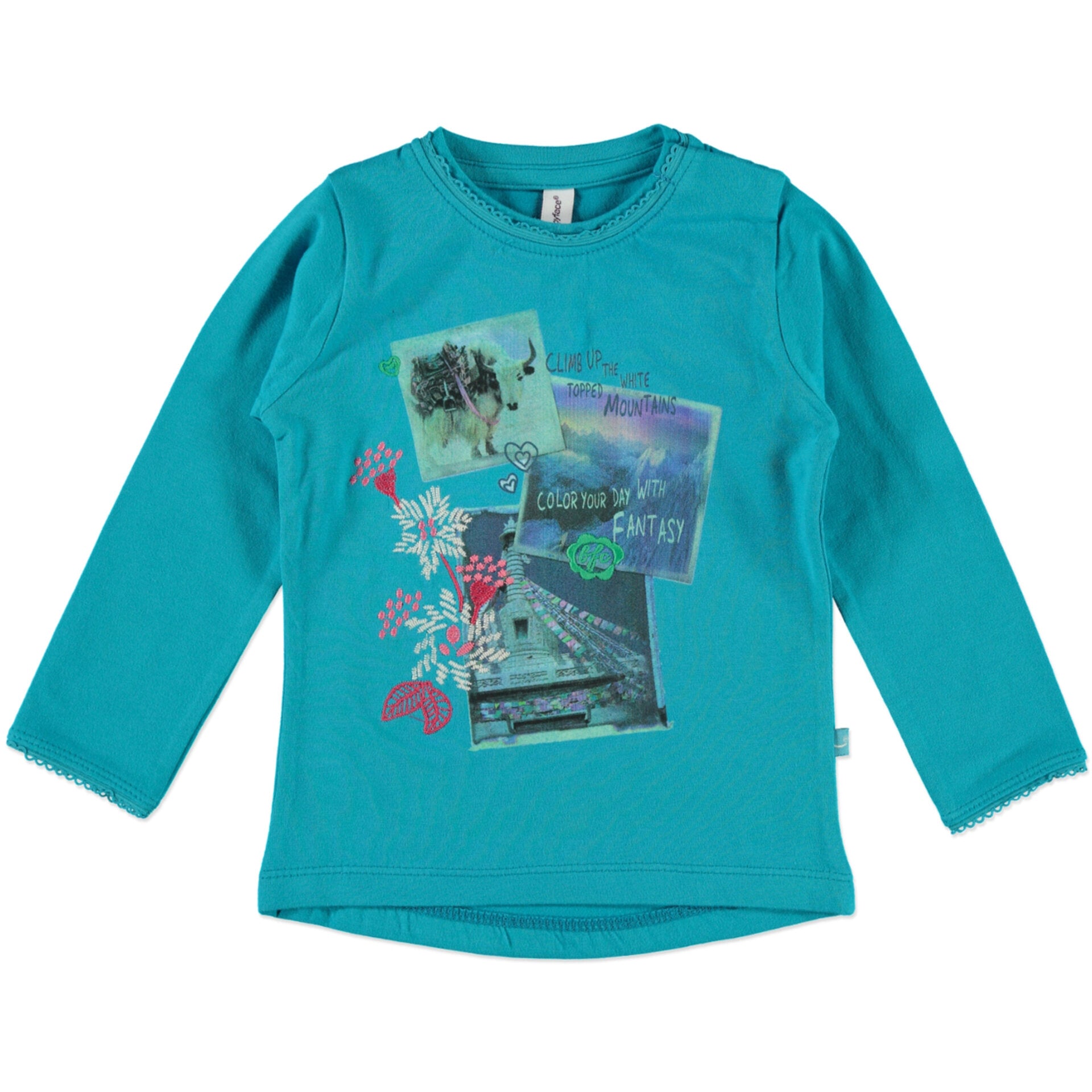 Бебешка Блуза В Цвят Петрол, 104 См. 4 Г. Babyface