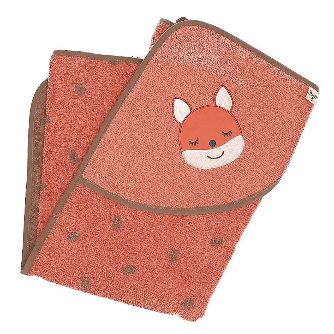 Бебешка Хавлийка С Качулка От Органичен Памук, Sterntaler