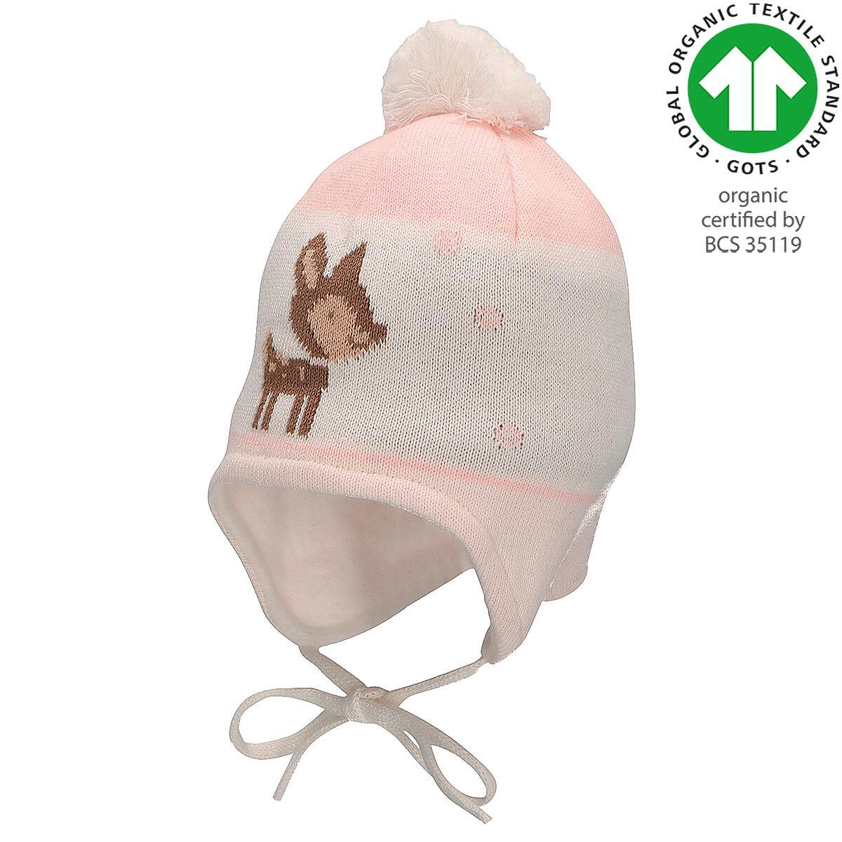 Бебешка Шапка С Бамби От Био Памук, 45 См. 6 9 М. Sterntaler