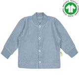 Памучна Бебешка Жилетка Фроте, 80 См. 9 12 М. Bio Baby