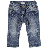 Детски Дънки С Принт, 74 См. 7 12 М. Babyface