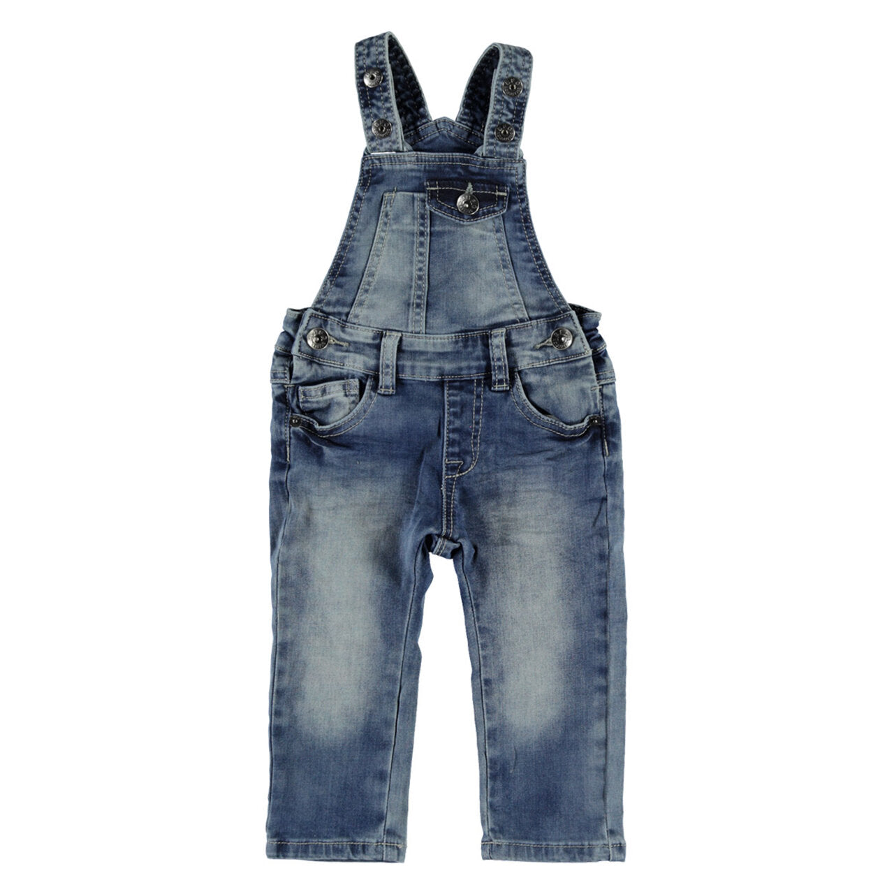 Бебешки Дънков Гащеризон За Момче, 74 См. 7 12 М. Babyface