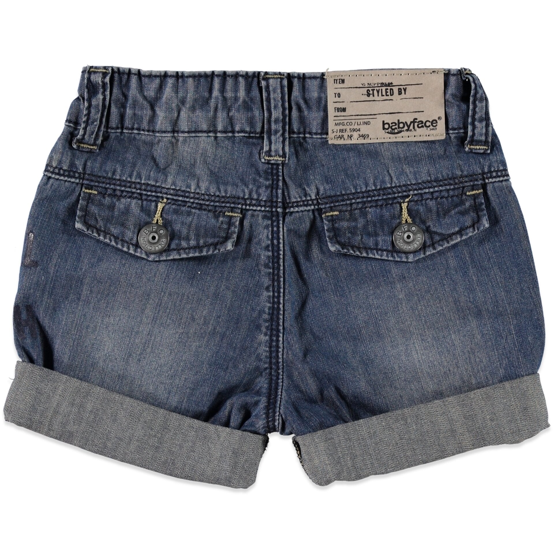 Бебешки Дънкови Панталонки За Момче, 74 См. 7 12 М. Babyface