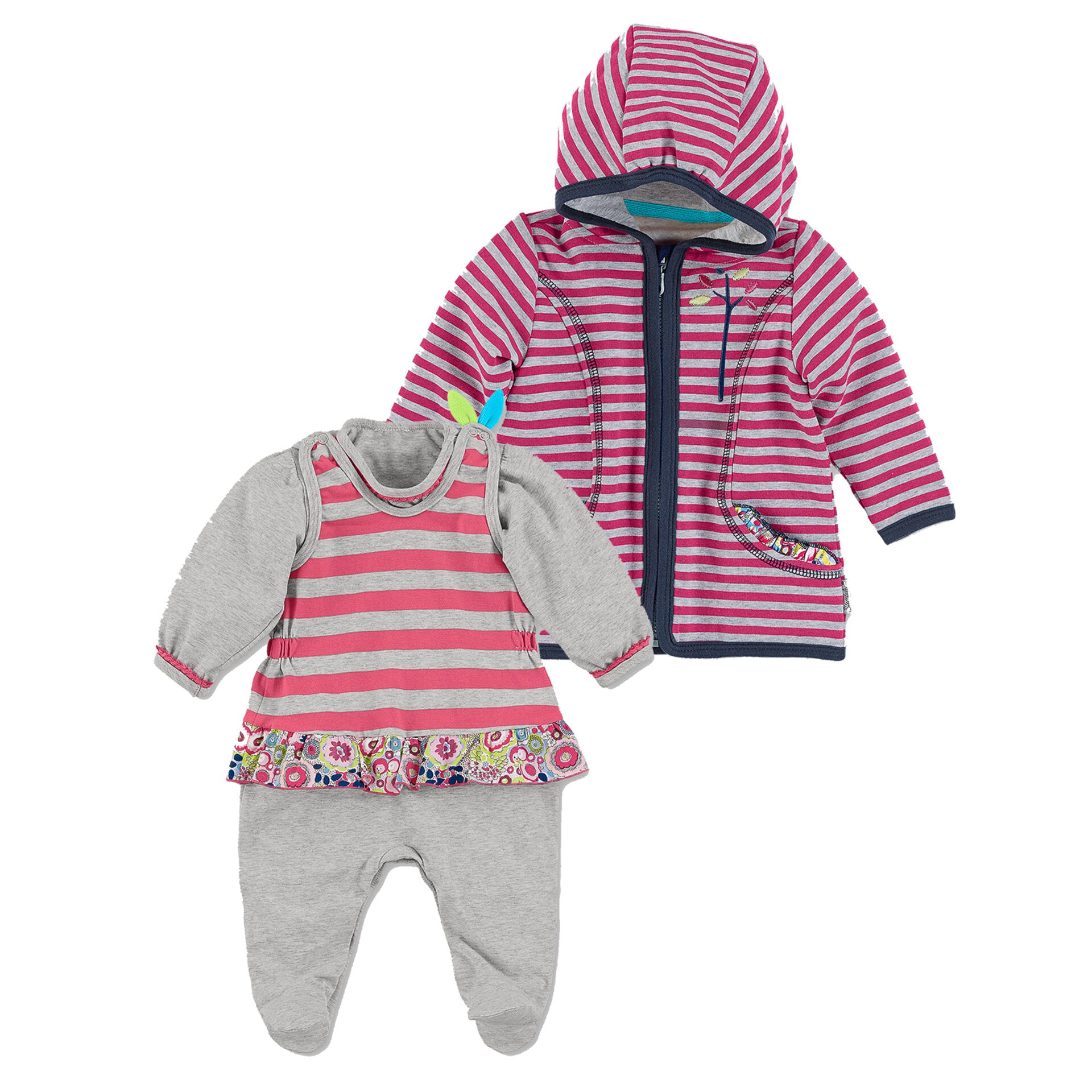 Бебешки Комплект 3 Части За Момиче, 56 См. 3 4 М. Sterntaler