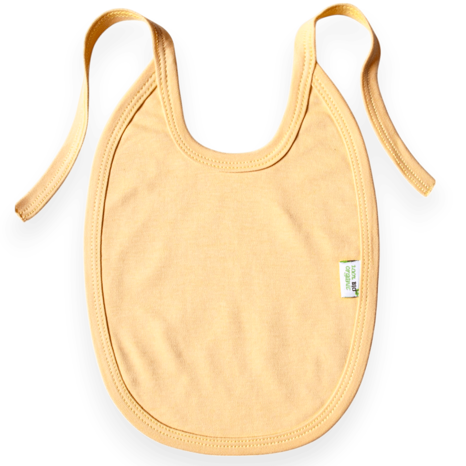 Бебешки Лигавник От Органичен Памук, Жълт, Bio Baby