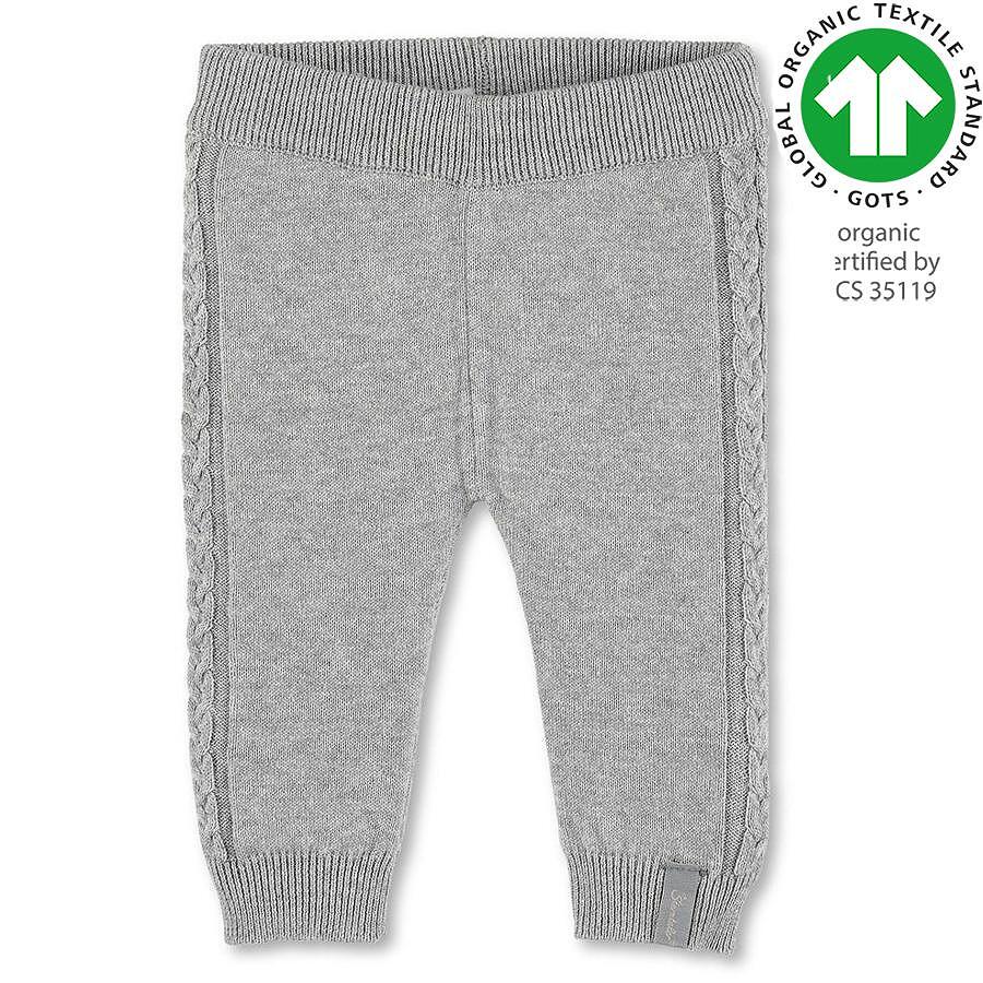 Сиви Бебешки Плетени Панталони, 56 См. 3 4 М. Sterntaler
