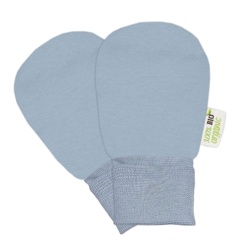 Бебешки Ръкавички От Органичен Памук, Сини, Bio Baby